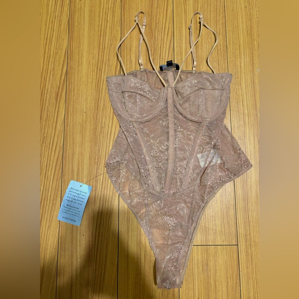 Lingerie Teddy from Nordstrom. Tags still attachedched and never worn